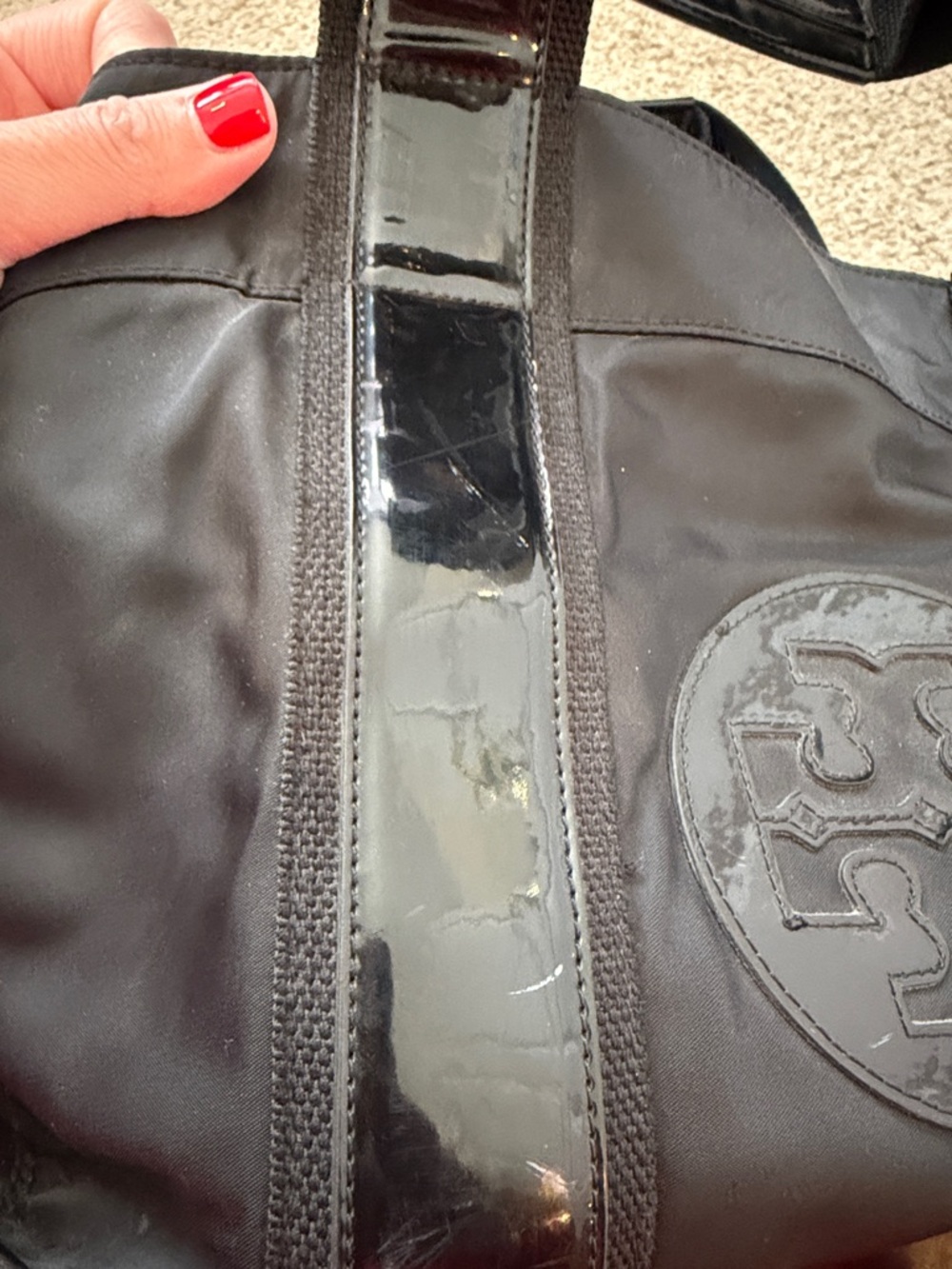 Tory Burch Nylon Tote Bag - Picture 15 of 17